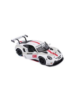 بوراجو سيارة بورش 911 RSR GT مصبوبة بمقياس 1:24 من Bburago B18-28013، قابلة للتجميع، بتصميمات وألوان متنوعة  - Image 3