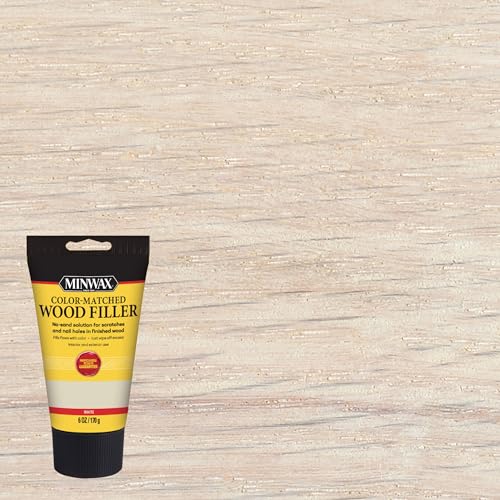 Minwax Color-Matched Wood Filler, White, 6 oz - Image 2