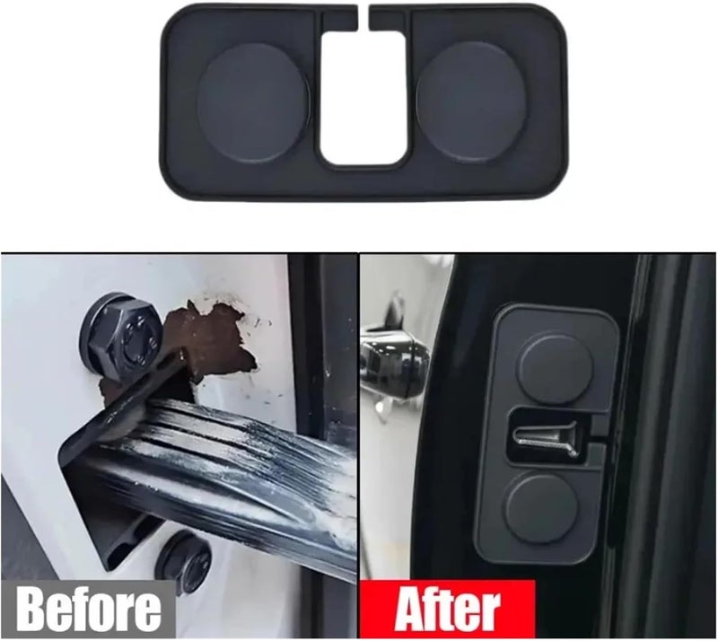 6 Sets Auto Door Stabilizer Lock Protector Case Silicone Shock Absorbing Pad Car Limiter Cover Interior Screw Cushion - Image 3