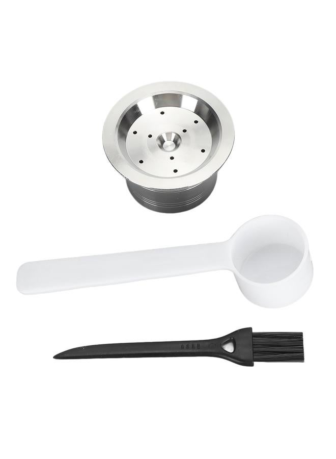 Stainless Steel Coffee Capsule Eco Friendly with Spoon Brush Reusable Coffee Pods for K Fee Coffee Machine