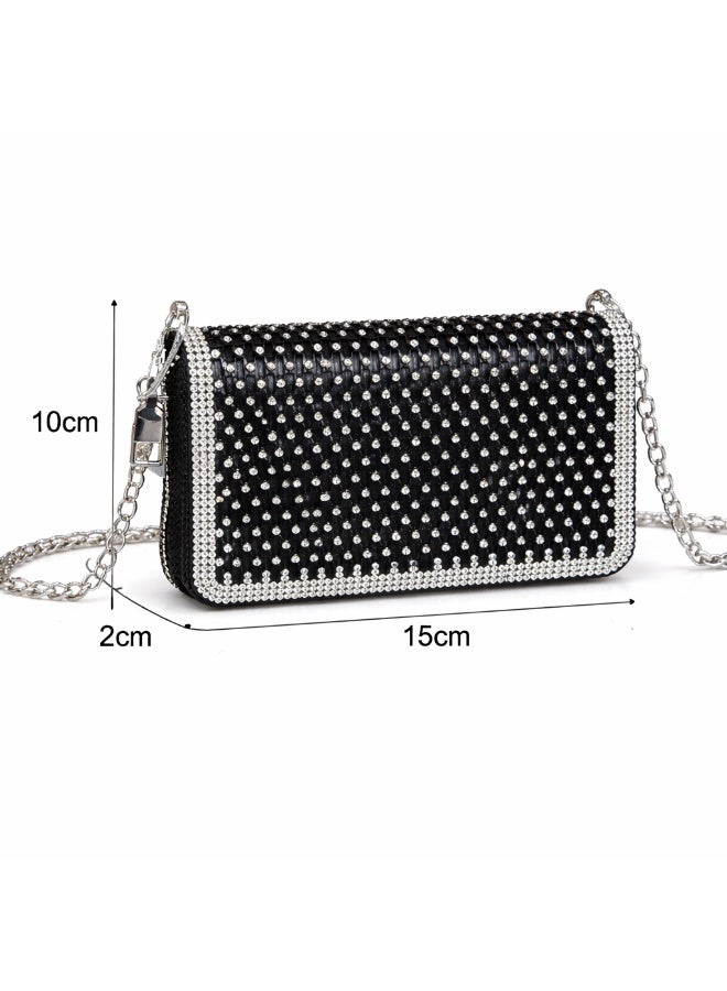 Women’s Small Clutch Wallet with Zipper – Elegant Hand & Shoulder Evening Bag for Special Occasions - Image 1