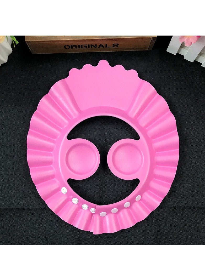 Goolsky Baby Shower Cap, Baby Shampoo Cap Adjustable Bathing Shower Protection Hat Soft Cap Visor Hat for Toddler, Kids  - Image 3