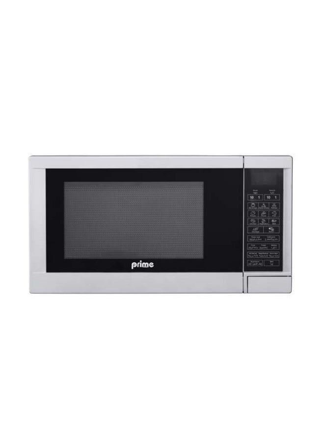 Prime DIGITAL Microwave & Grill, 30L, 1400W, 6 Power Levels, Silver - Image 2