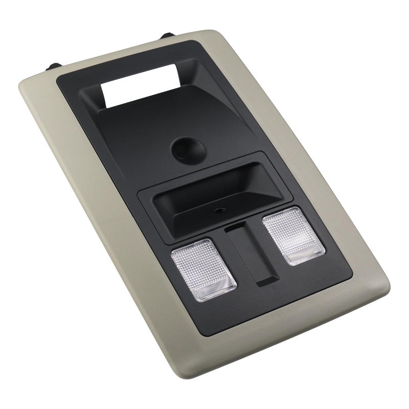 Overhead Console Housing wLight Lens for Interior Roof Compatible with 20092024 Dodge Ram 1500 2500 3500 4500 5500 Truck Accessories Parts Interior Dome Map Reading Light