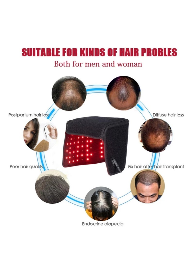 Ru syanl Red Light Therapy Hat for Hair Growth Scalp Health Brain Relaxation Headache Relief  - Image 2