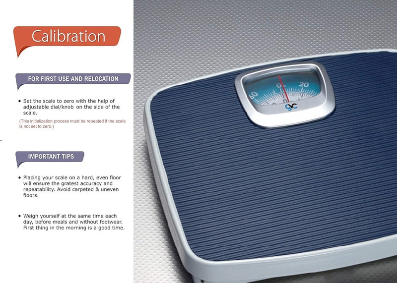 GVC Deluxe Personal Weighing Scale Analog Mechanical - Image 2