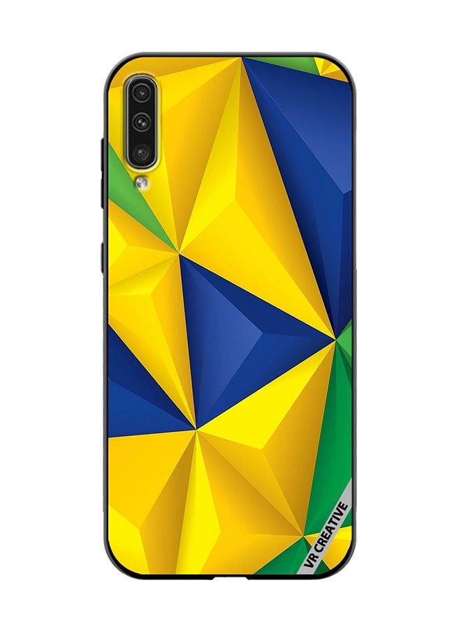 VR CREATIVE Protective Case Cover For Samsung Galaxy A50/A50s Texture Design Multicolour - Image 1