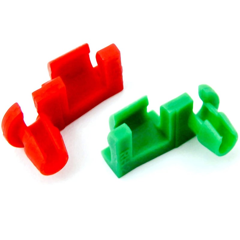 TOPNEW 5 Pairs Tailgate Handle Rod Clip Left & Right for 1999-2007 Chevy Silverado GMC Sierra Rod Retainer Clips, OEM Handle Replacement 88981030, 88981031 - Image 2