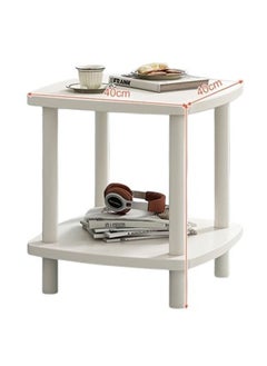 NKX Minimalist Square Coffee Table for Bedroom and Living Room  40x40 cm  - Image 2