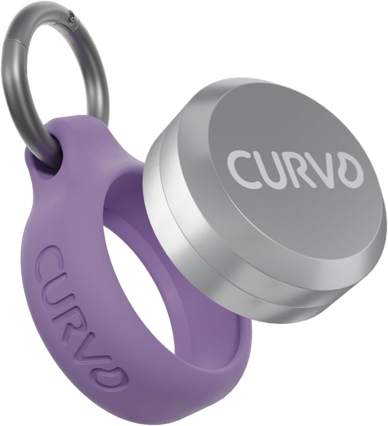 CURVD حزمة حقيبة حمل مع مشبك - تخزين آمن وسفر لسدادات الأذن - حقيبة حمل مقاومة للماء وحامل سيليكون | متوافقة مع معظم سدادات الأذن، Loop Quiet/Engage/Experience، Vibes والمزيد - Image 1