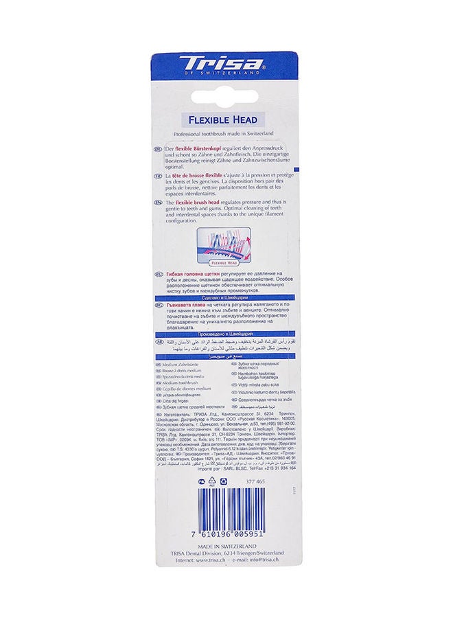 TRISA Flexhead Medium  2+2 Free - Image 2