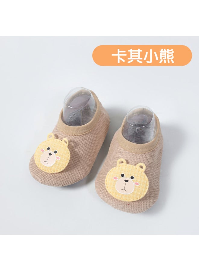 Children's New Floor Socks Spring & Fall Breathable Cartoon Cooling Floor Socks Dotted Non-slip Baby Toddler Shoes And Socks