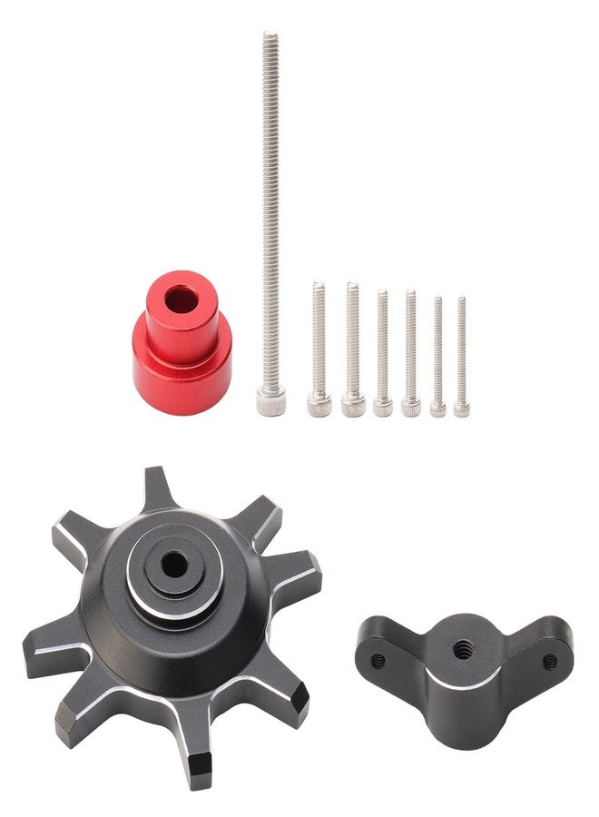 Rchobbytop RC Tire Installation & Removal Tool for 1/10 RC Crawler Car 1.9 2.2 Inch Beadlock Wheel, Black - Image 2