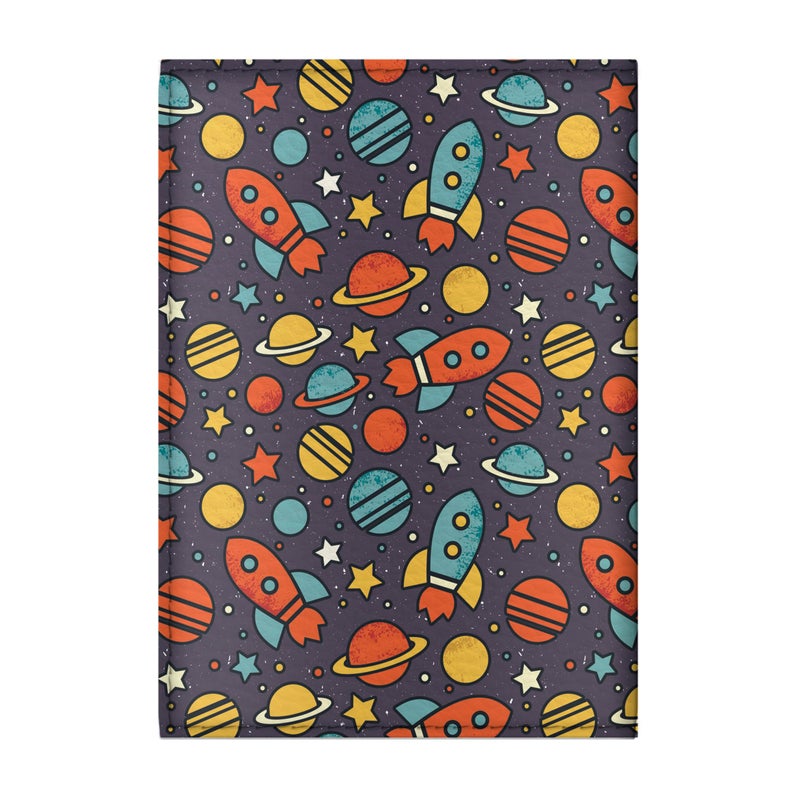 Quttie Passport Cover for Kids, Women and Men, Cute Travel Passport Holder (Dark Space) - Image 3