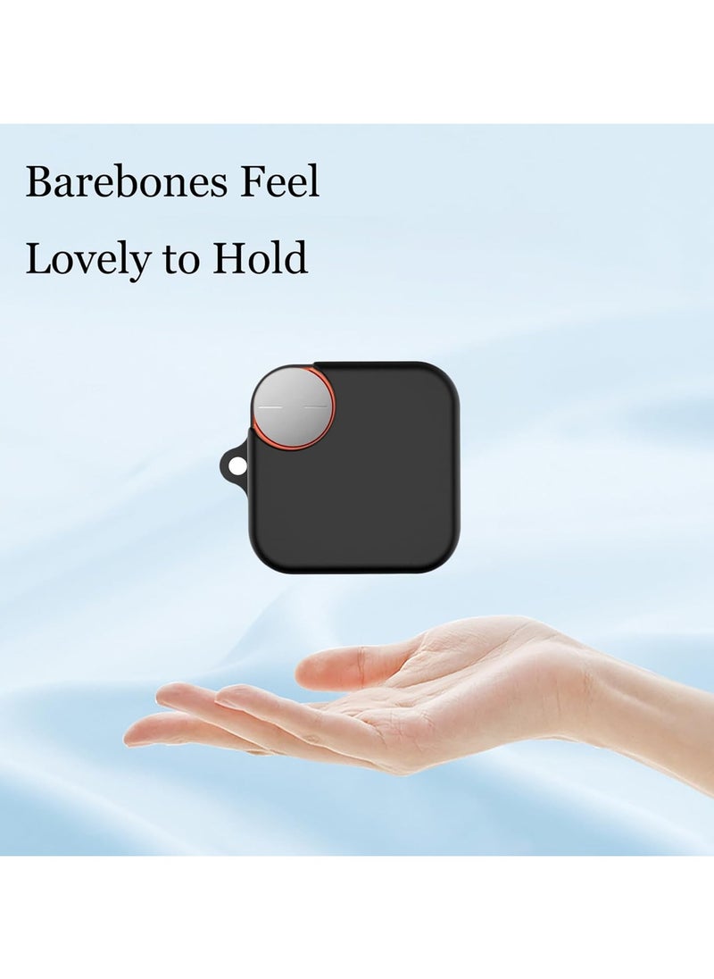 Generic - Compatible with CMF by Nothing Buds Pro 2 Case, Soft Silicone CMF by Nothing Buds Pro 2 Cover Shockproof and Scratch-Resistant 360 Degree Protection (Black) - Image 1
