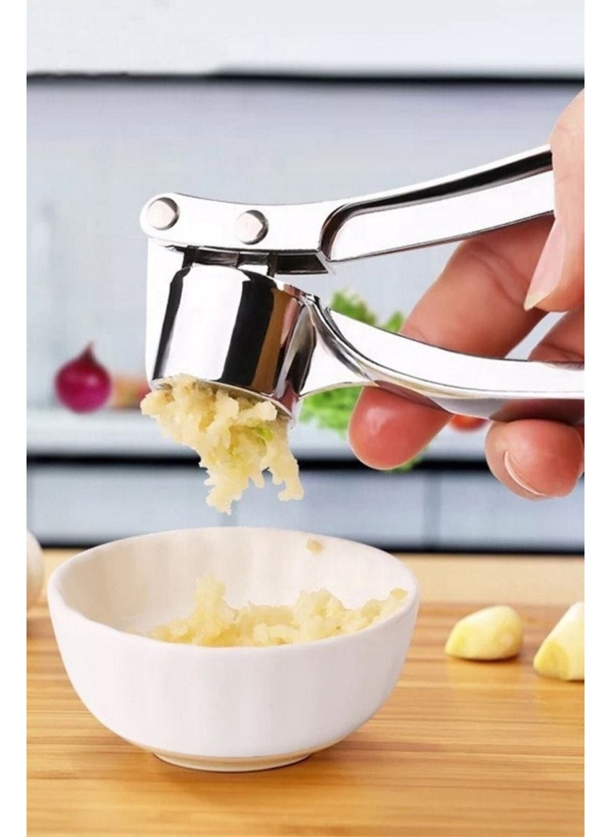 Practical Garlic Press - Steel Garlic Press with Chamber - pzsku/Z74691C56CD16F6B0EB43Z/45/_/1737174271/04dc4b02-cbbf-4fcb-988a-107d231820ec