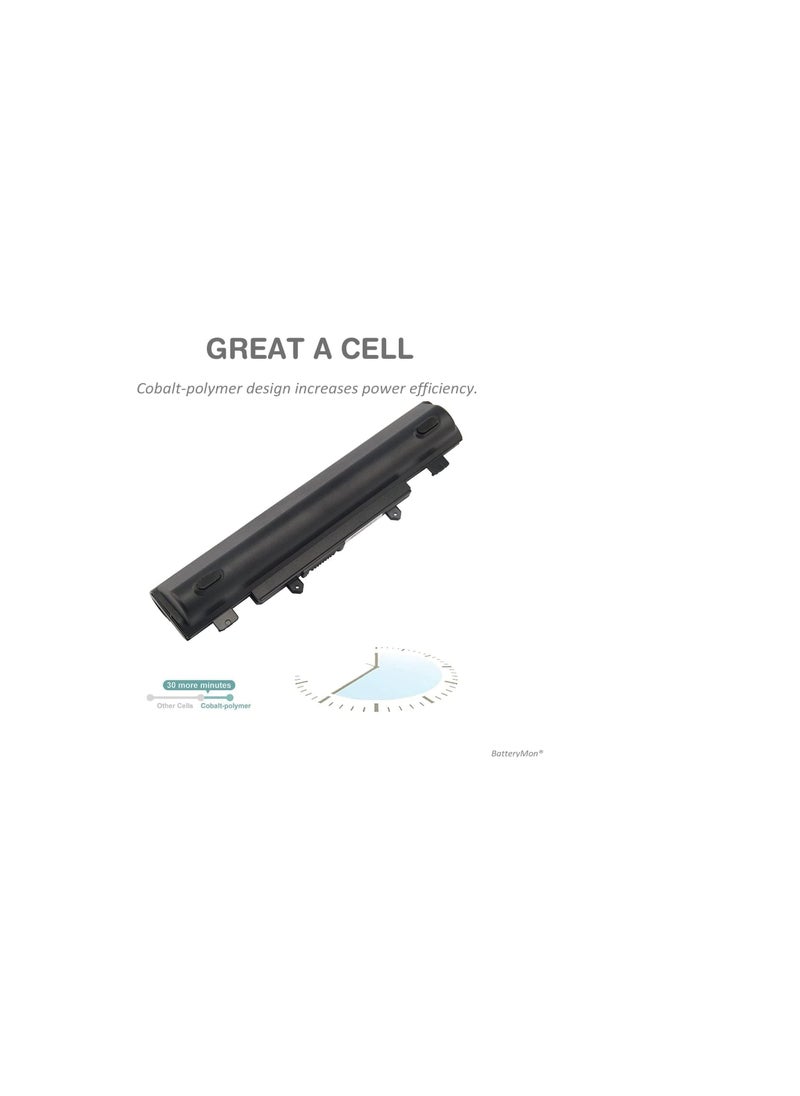 Terabyte - New AL14A32 Laptop Battery Replacement for Acer Aspire E1-571 E5-571 E5-411 E5-421 E5-511 E5-521 V3-472 V3-572 E14 E15 Touch Extensa 2509 2510 - Image 1