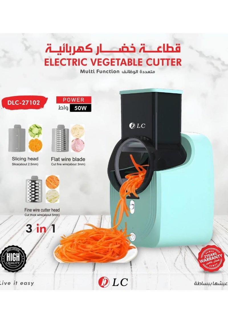 DLC Electric Vegetable Cutter 3 in 1 - DLC-27102