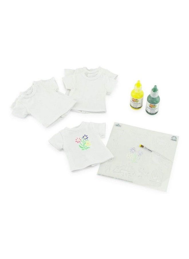 Emily Rose Doll Clothes Clothing 14.5 Inch Doll 5 Piece Value Pack Plain White Tshirts Tees For Craft Girl Kid Party Activity ; Giftboxed! ; Fits Most 14" Hardbodied Dolls  - Image 4