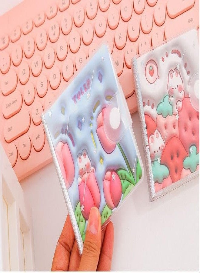 AROSHNAY Mini Notepad Diary for Kids, 3D Journal, Diary Notepad for Students Stationary Items, Birthday Gift for Kids - Random Color - Image 3