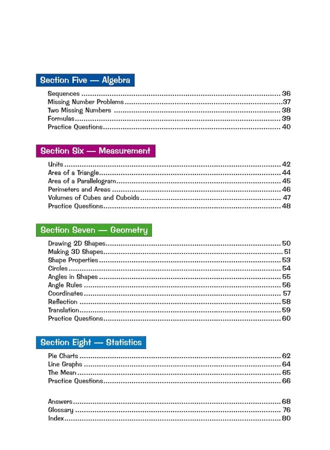 KS2 Maths Study Book - Year 6  - Image 4