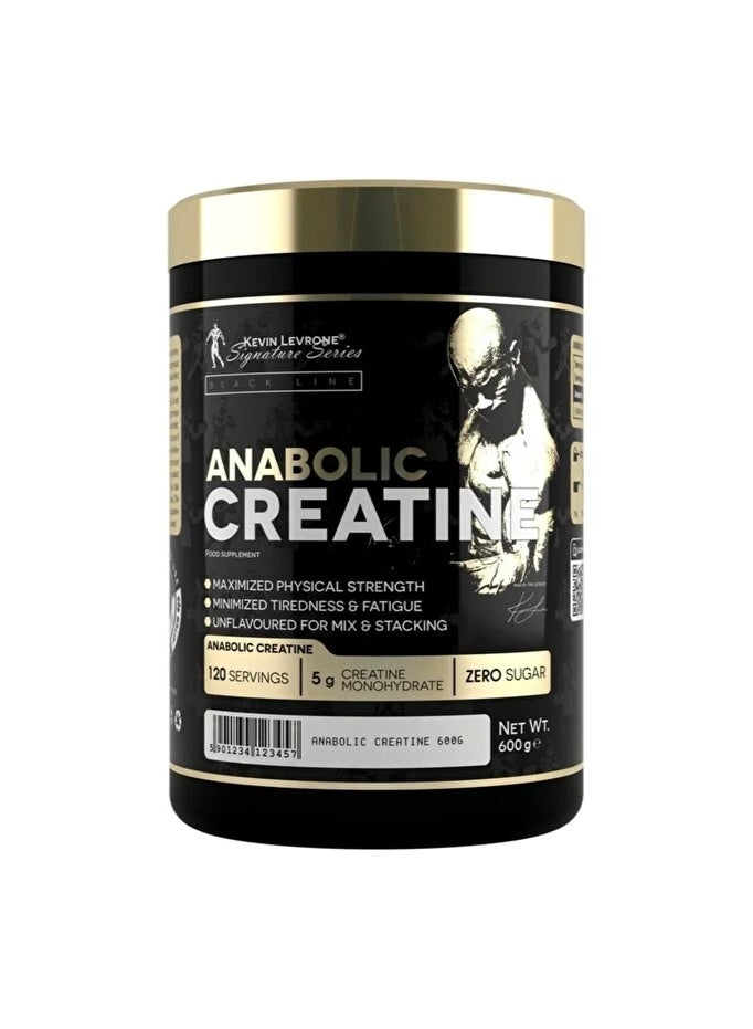 KEVIN LEVRONE ANABOLIC CREATINE 600G UNFLAVORED 120 SERVINGS