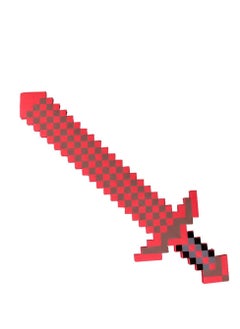 Minecraft Red Sword, camouflage play toy, foam toy, 74 cm