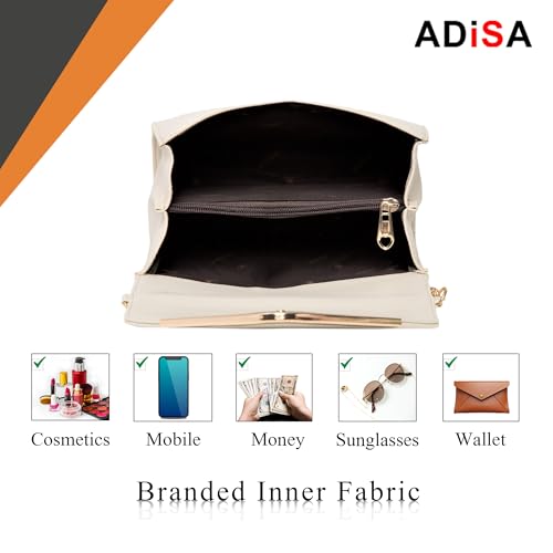 ADISA حقيبة نسائية من ADISA (أوف وايت) - Image 5
