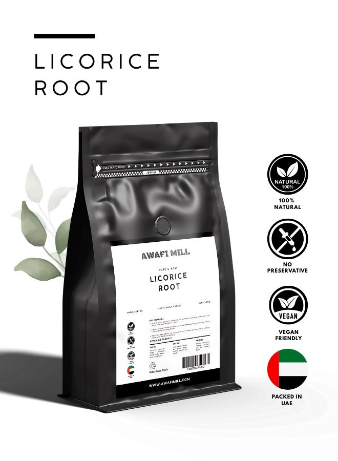 أباميك أعواد مضغ من جذور عرق السوس النقية من أوافي ميل - طبيعية 100% - 500 غرام | 17.6 أونصة - Image 2