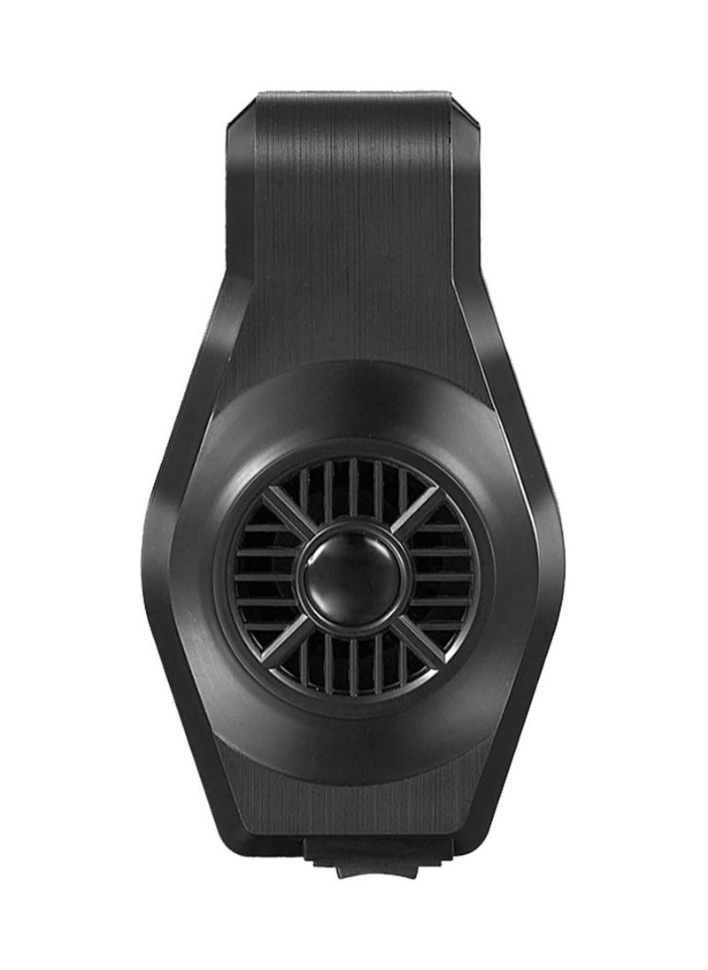 Loquat Aquarium Chiller Fan, 2-Level Speed Adjustable Fish Tank Cooling Fan,  Angle Adjustable Aquarium Silent Fan, with USB Cable, Black - Image 1