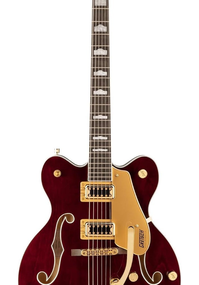 Gretsch G5422TG Electromatic Classic Hollow Body Double-Cut Electric Guitar with Bigsby and Gold Hardware - Walnut Stain - Image 1
