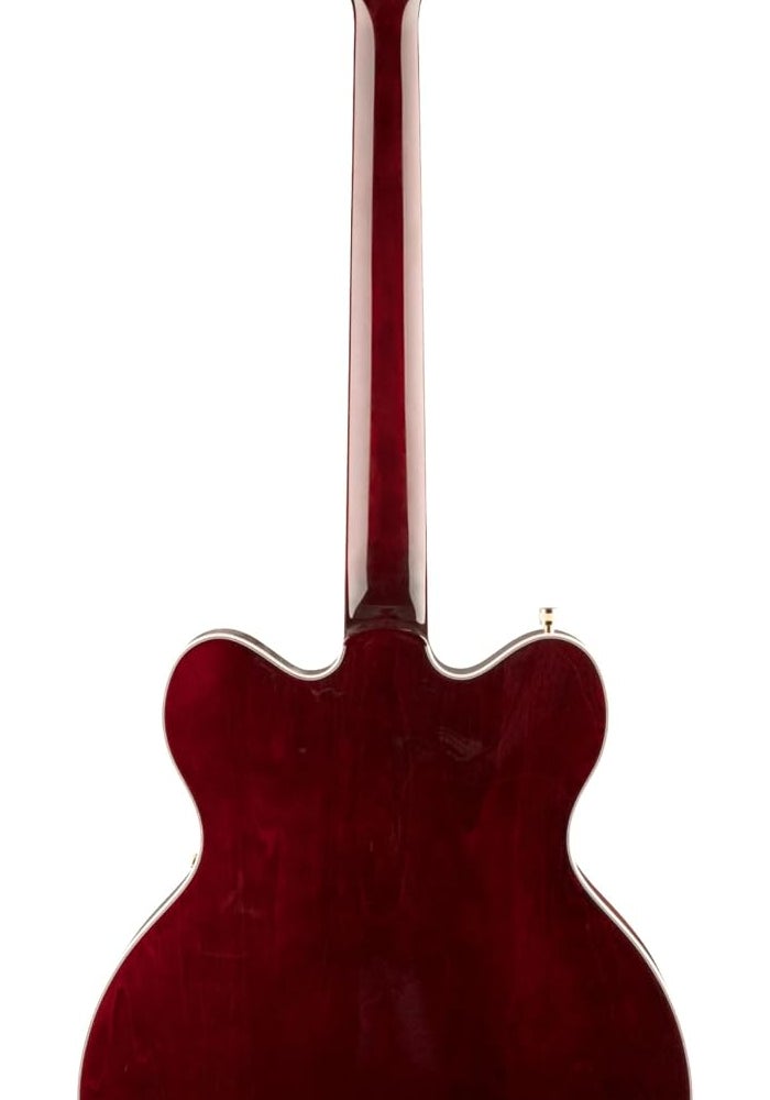 Gretsch G5422TG Electromatic Classic Hollow Body Double-Cut Electric Guitar with Bigsby and Gold Hardware - Walnut Stain - Image 4