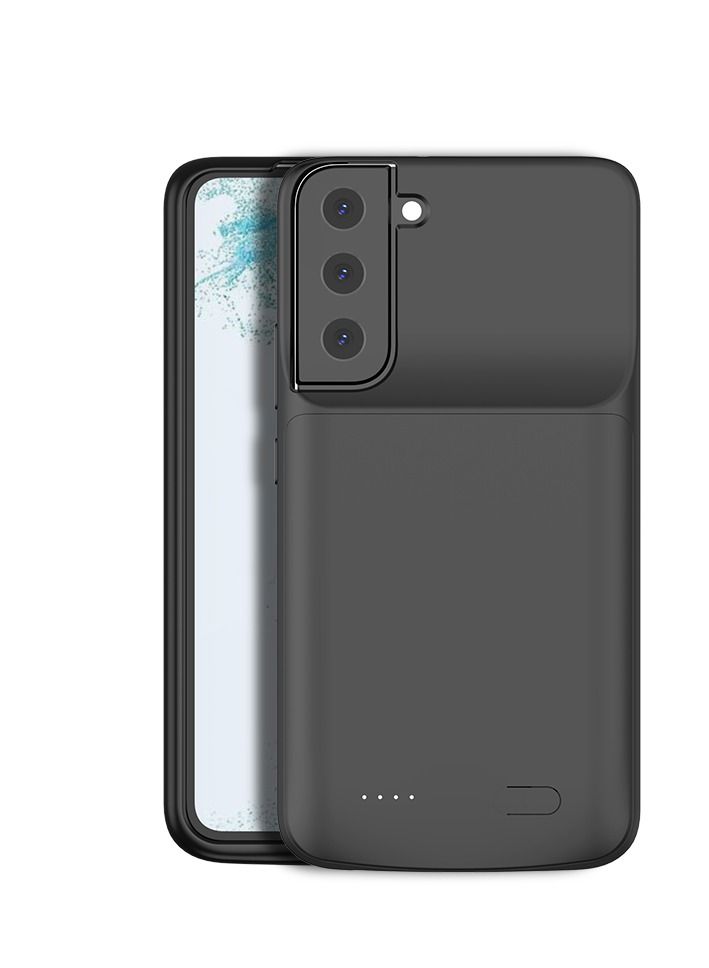 GULFLINK Wireless Protective Charging Case Cover  for Samsung Galaxy S22PLUS 4800mah Black - Image 1