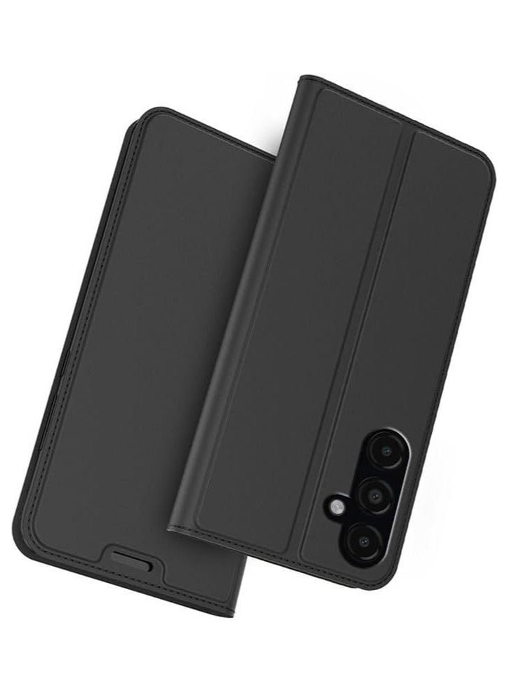 Leather Case for Samsung Galaxy S25  S25 Plus S25 Ultra (2024),Magnetic Anti-fall Phone Case with Card Slot & Stand Function,Ultra-Thin Shockproof Protective Cover - Image 1