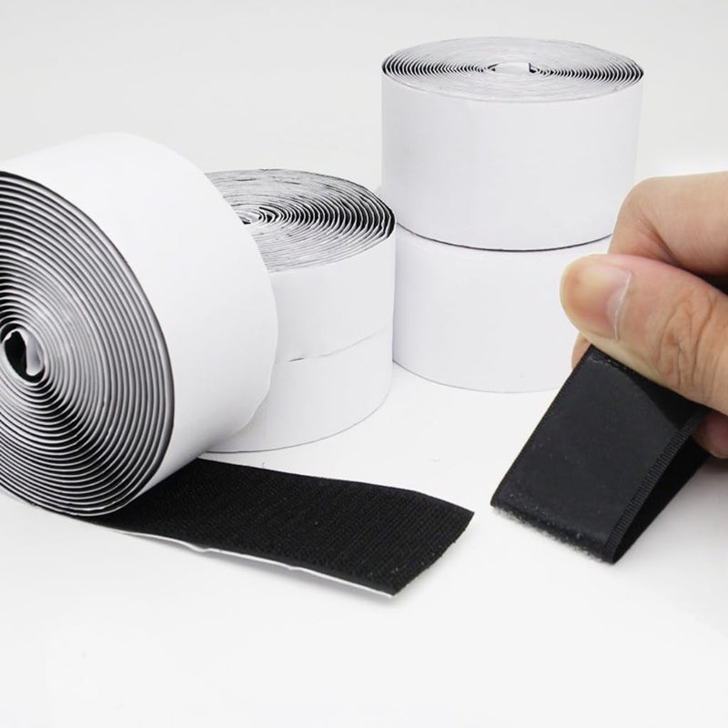 شريط لاصق مزدوج الجانب قوي غير علامات هوك وحلقة 30 مم × 2 م - Image 5
