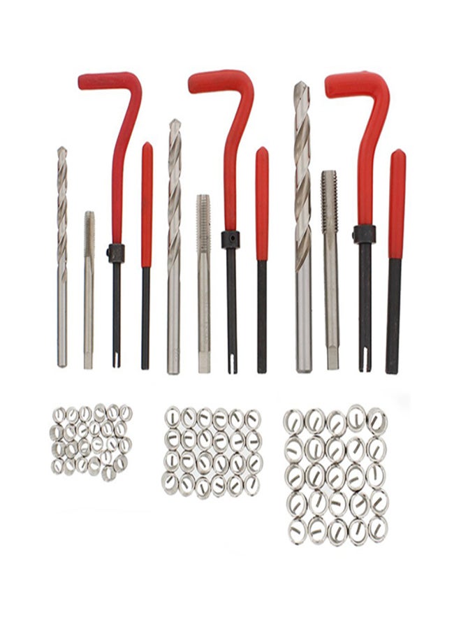 88Pcs Stripped Thread Rethread Helicoil Repair Kit Set Metric M6 M8 M10 - Image 1