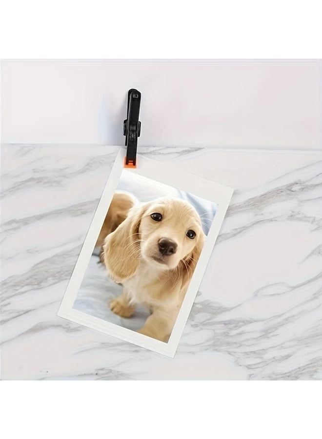 30pcs 2 Inch Plastic Spring Clips Strong Grip Black Orange For Backdrops Crafts Woodworking - Image 3