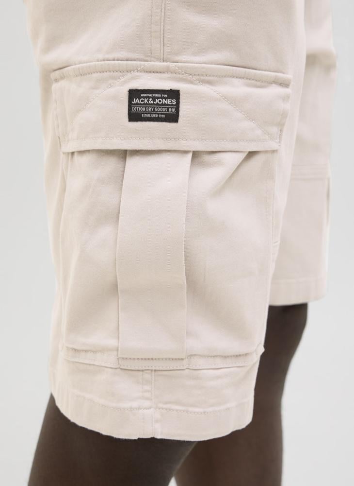 JACK & JONES Jpstcole Pocket Detail Cargo Shorts  - Image 3