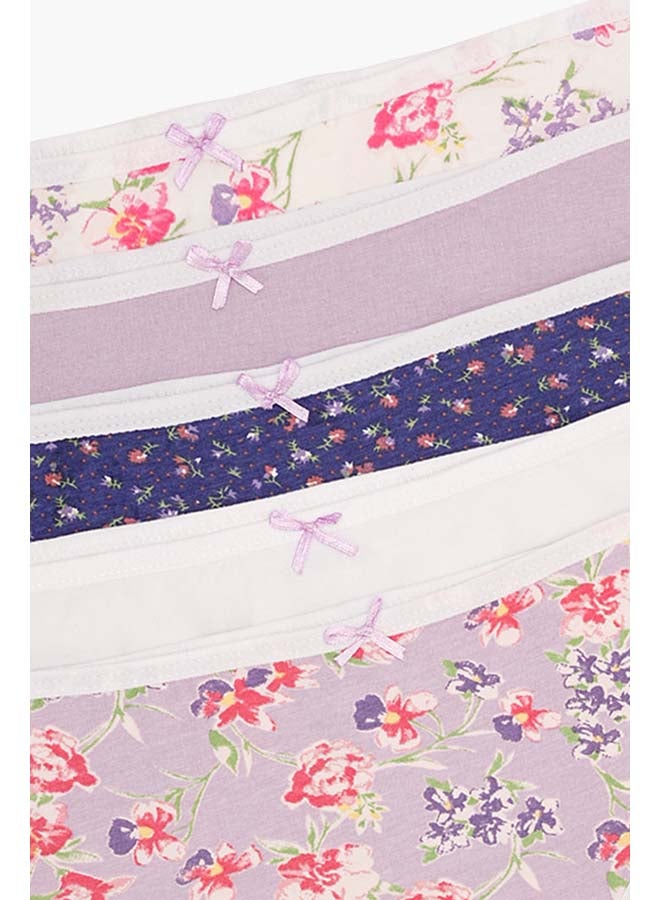 Carina Pack of 5 Colored Brief Panties - Image 3