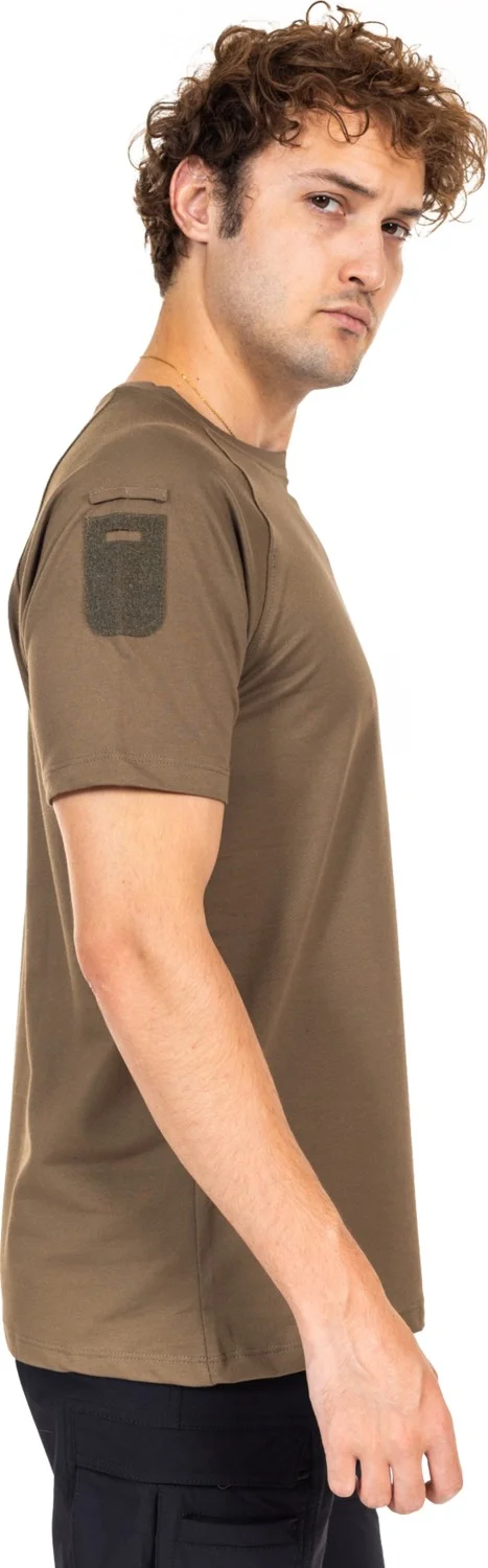 اكينجيلار اوت دور Akn 713 Crew Neck Short Sleeve Tactical T-Shirt-Beige