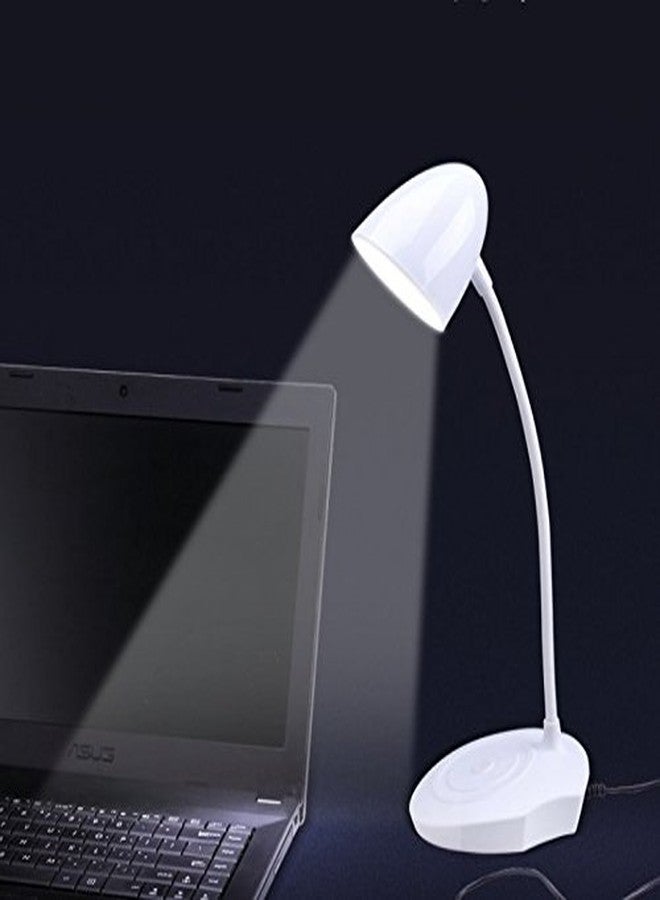 Maharsh ABS Plastic Table Lamp, White - Image 1