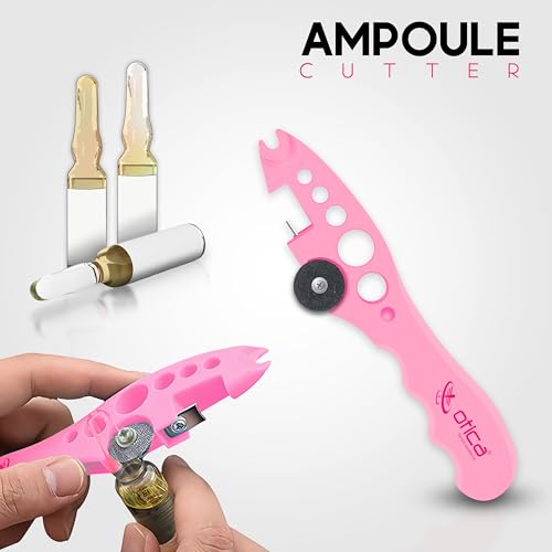 OTICA Ampoule Cutter for Doctors Nurse, Glass Bottle Cap Remover Cutter Ampule Breaker for Hospital and Clinic (Pink) - Image 3