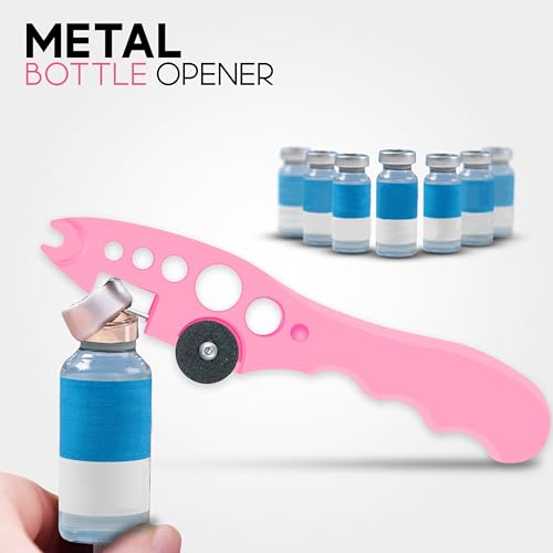 OTICA Ampoule Cutter for Doctors Nurse, Glass Bottle Cap Remover Cutter Ampule Breaker for Hospital and Clinic (Pink) - Image 5