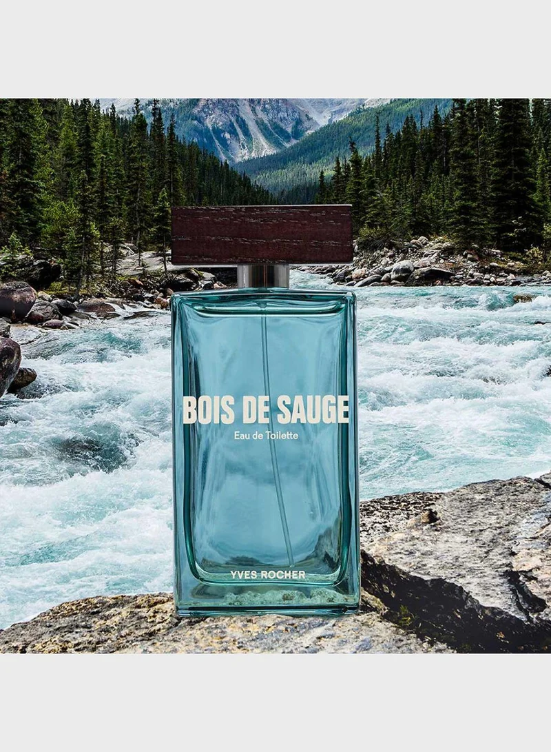 Yves Rocher Eau De Toilette Bois De Sauge 100Ml Bottle