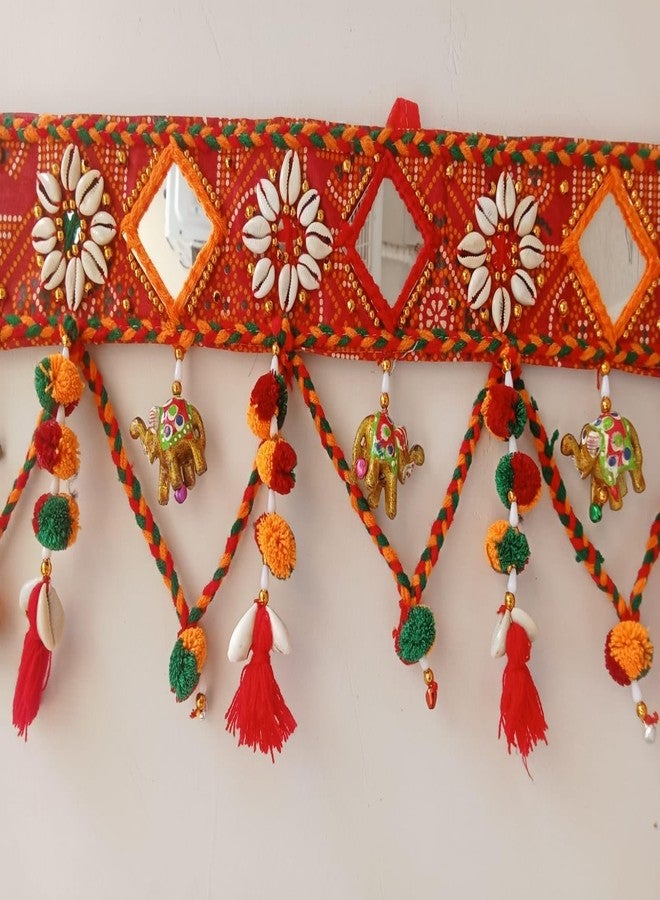 PREETENCY-kodi/Kaudi toran/thoranam/Thorna/Thoran/Lucky Festoon for Door Entrance hangings | Bhandanwar for Festive Decor,Pooja Room-3 FITS - Image 5