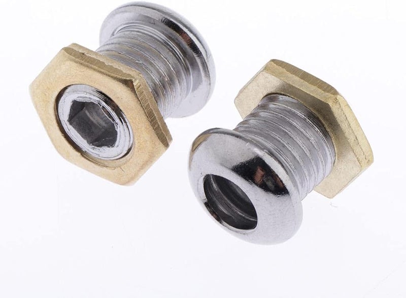 klarako 10 Pieces Drum Air Vent Made of Solid Zinc Alloy with Seal And - Image 4