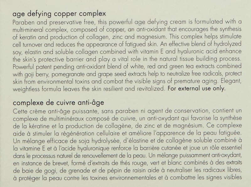 June Jacobs Age Defying Copper Complex Cream, 2 Fl Oz - Anti-Aging Moisturizer - Image 3
