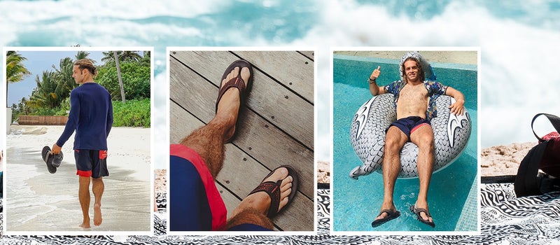 Mens Thong Sandals Indoor and Outdoor Beach Flip Flop - Image 2