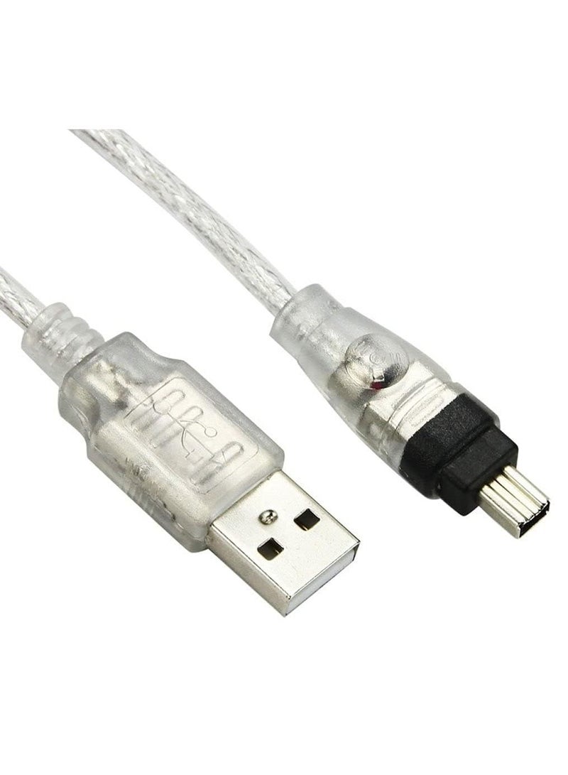 5FT/150cm USB Male to Firewire IEEE 1394 4 Pin Male iLink Adapter Cord Cable Compatible with SONY DCR-TRV75E DV & D8 digital - Image 5