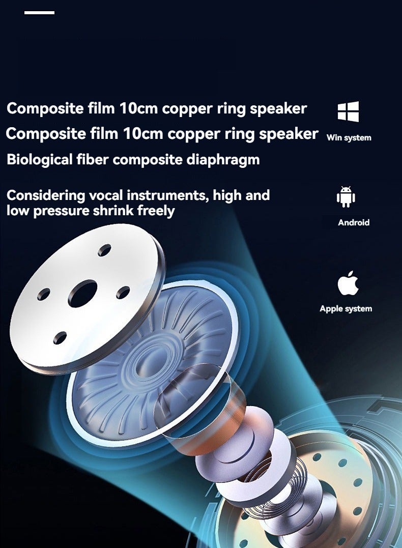 GELESE New wireless bluetooth sports headphones neck hanging running sports earphone wireless headphones black - Image 3